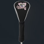 I Love My Girlfriend Custom Photo Golf Head Cover<br><div class="desc">I Love My Girlfriend Custom Photo Golf Cover. Perfect gift for valentines day,  anniversary or birthday. Features retro script font and hearts.</div>