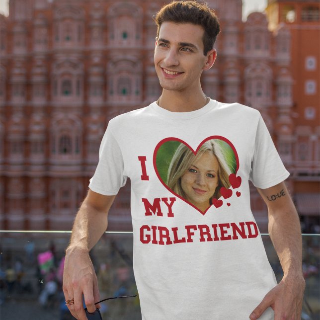 I Love My Girlfriend Custom T-Shirt (Creator Uploaded)