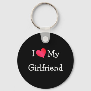 I Love My Girlfriend Key Ring