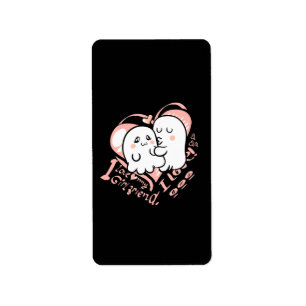 i love my girlfriend label