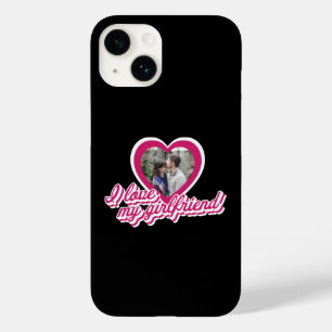 I Love My Girlfriend Personalised Custom Photo Case-Mate iPhone 14 Case