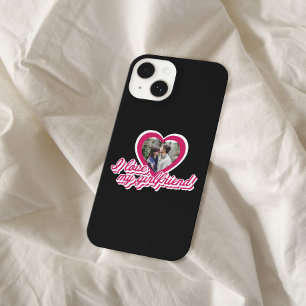 I Love My Girlfriend Personalised Custom Photo iPhone 14 Case