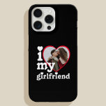 I Love My Girlfriend Personalised Photo iPhone 14 Case<br><div class="desc">I Love My Girlfriend Personalised Photo iPhone Case</div>