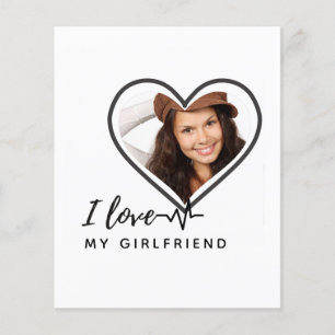 I LOVE MY GIRLFRIEND Photo Gift Personalised