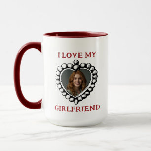 i love my girlfriend Photo Mug