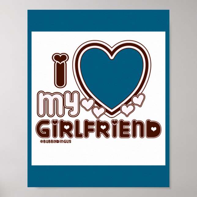I Love My Girlfriend  Poster (Front)