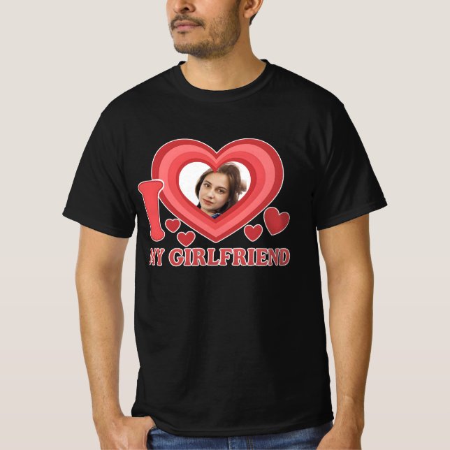 i Love My Girlfriend T-Shirt (Front)