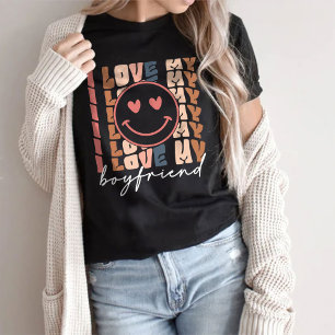 I Love My Girlfriend Tee, Positive Shirt For Him