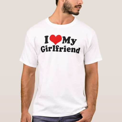 I Love My Girlfriend Valentine's Day T-shirt - 18.40 I Love My Girlfriend Valentine's Day T-shirt