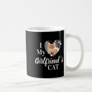 I Love My Girlfriends Cat Custom Photo T Shirt Coffee Mug