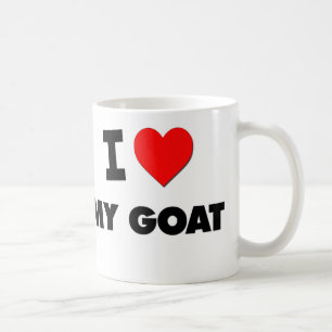 I Love My Goat Coffee Mug
