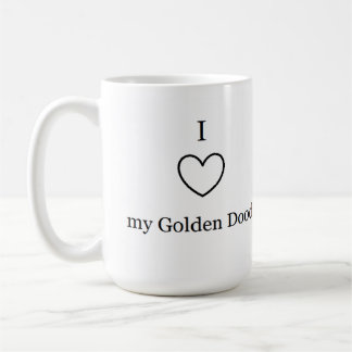 I Love my Golden Doodle Mug! Coffee Mug