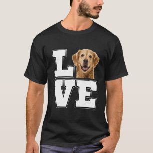 I love my Golden Retriever Dog Lovers Golden Dog T-Shirt