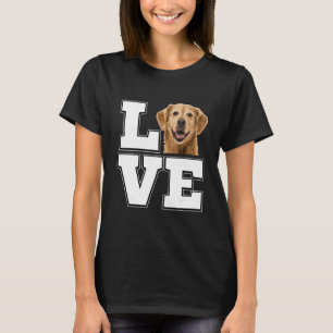 I love my Golden Retriever Dog Lovers Golden Dog T-Shirt