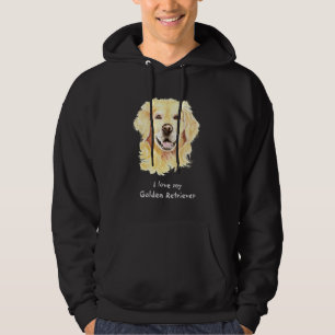 I Love my Golden Retriever, Dog, Pet Hoodie