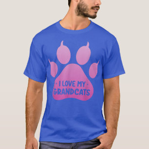 I love my Grandcats Cat Lover Granddad Grandma Gra T-Shirt