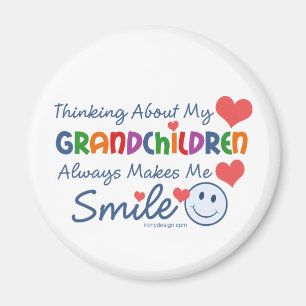 I Love My Grandchildren Magnet