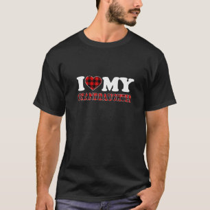 I Love My Granddaughter Happy Valentines Day T-Shirt