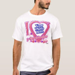 I Love My Granddaughter pink/purple - photo T-Shirt<br><div class="desc">I Love My Granddaughter pink/purple - photo Add your favourite photo to this t-shirt design!</div>