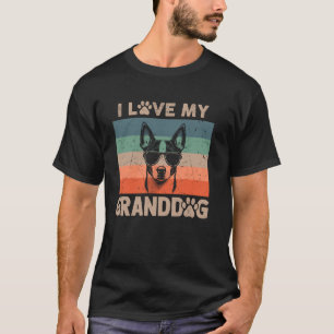 I Love My Granddog Basenji Grandma Grandpa Dog Own T-Shirt