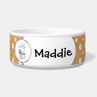 I Love My Granddog Bichon Frise Dog - Grandpuppy