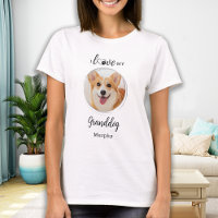 I Love My Granddog Personalised Pet Grandma Photo