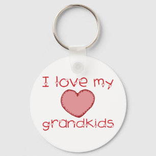 I love my grandkids key ring