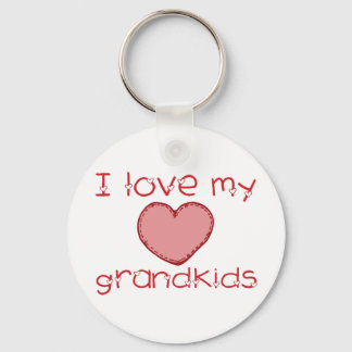 I love my grandkids key ring