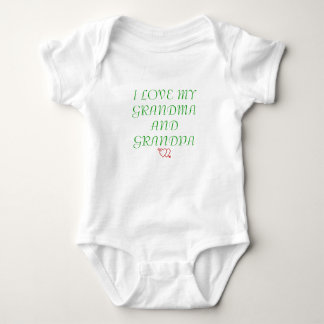 I LOVE MY GRANDMA AND GRANDPA BABY BODYSUIT