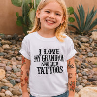 I Love My Grandma And Her Tattoos