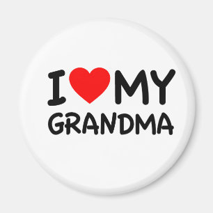 I love my Grandma Magnet
