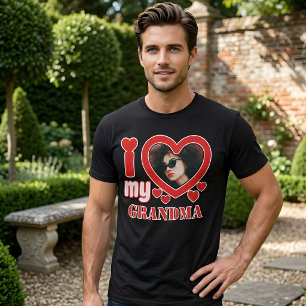 I Love My Grandma Personalised T-Shirt
