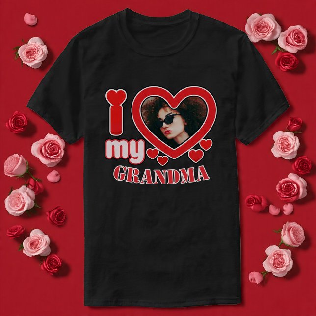I Love My Grandma Personalised T-Shirt (Creator Uploaded)