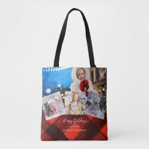 I Love My GRANDMA - PHOTO COLLAGE Grandparent Gift Tote Bag