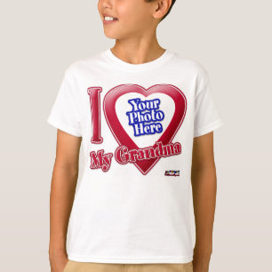 I Love My Grandma - Photo T-Shirt