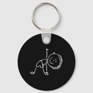 I Love My Grandma Tygraphy Named Graphic T Shirt  Key Ring