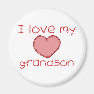 I love my grandson magnet