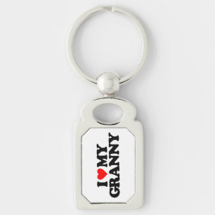 I LOVE MY GRANNY KEY RING