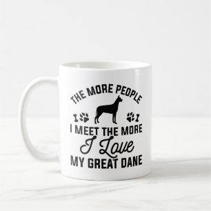 I Love My Great Dane Coffee Mug