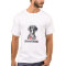 I Love My Great Dane Saddle T Shirt