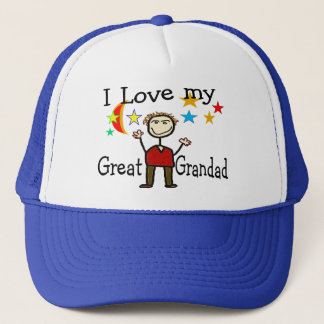 I Love My Great Grandad Trucker Hat