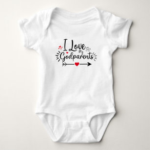 I Love My Great Grandma Cute Gift Baby Bodysuit