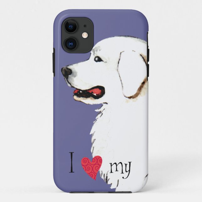 I Love my Great Pyrenees Case-Mate iPhone Case (Back)
