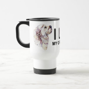 I Love My Great Pyrenees Travel Mug