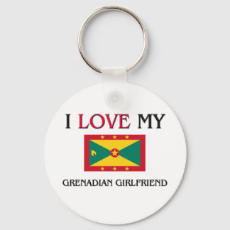I Love My Grenadian Girlfriend Key Ring