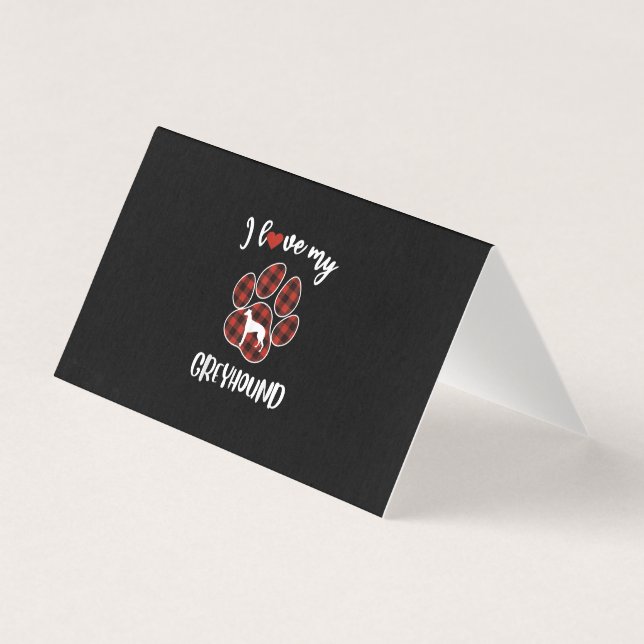 i love my greyhound valentine dog lover (Front)