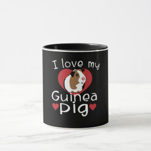 I Love My Guinea Pig Cute Guinea Pig Lovers Mug