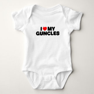 I Love My Guncles. Baby Bodysuit