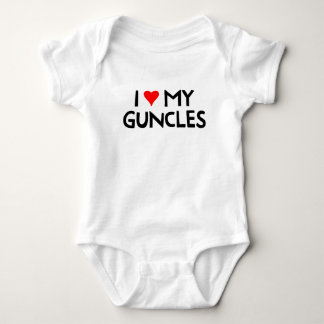 I Love My Guncles. Baby Bodysuit