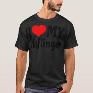 I love my Haflinger Horse T-Shirt